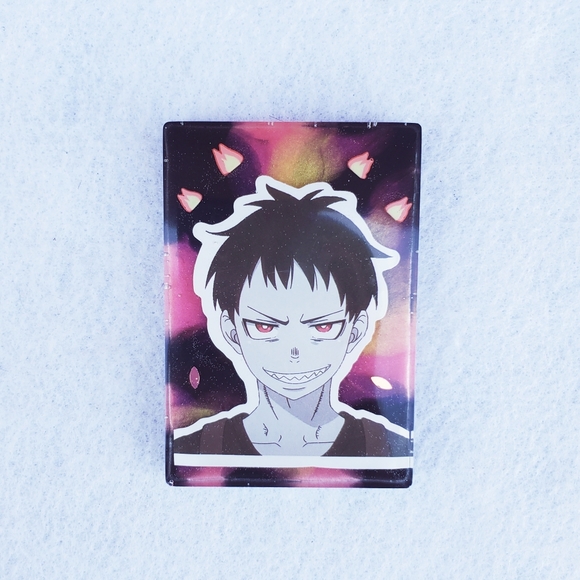 Shinra Fire Force Keychain or Fridge Magnet *Your Choice* - Picture 2 of 8
